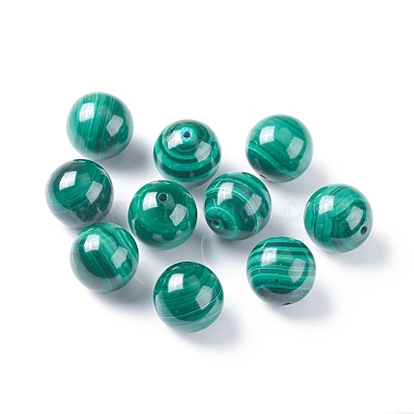 Natural Malachite Beads(G-E557-13C)-2