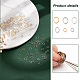 Elite 300Pcs 6 Styles Brass & Stainless Steel Jump Rings(FIND-PH0007-16)-4