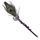 Feather Amethyst Magic Wand(PW-WG27908-04)-1