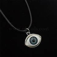 Alloy Eye Pendant Necklaces(XJ2989)