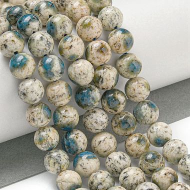 Natural K2 Stone Beads Strands(G-G136-D03-01)-5