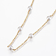 304 Stainless Steel Pendant Necklaces(NJEW-G305-02G)-2