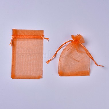 ソリッドカラーオーガンジーバッグ巾着袋(OP-X0001-04E)-2