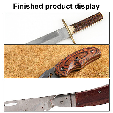Unfinished Sandalwood for Knife Handle Crafts(WOOD-WH0036-07)-7