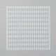 プラスチックの再利用可能な絵画ステンシル(X-DIY-E021-02C)-1