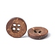 Carved Round 4-hole Basic Sewing Button(NNA0YXE)-2