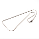 304 Stainless Steel Snake Chain Necklaces(STAS-M174-018P-A)-2