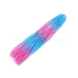 Gradient Color Baking Painted Glass Bead Strands, Faceted, Bicone, Colorful, 2.9~3.3x2.5mm, Hole: 0.8mm, about 146~150pcs/strand, 15.35~16.2''(39~40.5cm)(DGLA-A039-T2mm-A06)