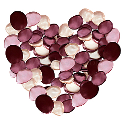 Gorgecraft Satin Artificial Rose Petals, for Wedding Aisle Centerpieces Table Confetti Party Favors Home Decoration, Mixed Color, 40mm(DIY-GF0003-84D)