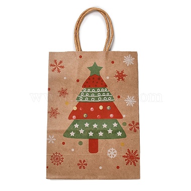 Christmas Theme Rectangle Paper Bags(CARB-F011-01B)-2