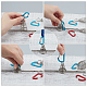 SUPERFINDINGS 12Pcs 2 Colors Aluminium Alloy Tent Rope Tensioners(FIND-FH0001-99)-4