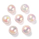 Placage uv perles acryliques irisées arc-en-ciel(PACR-E001-03H)-2