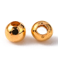 Iron Spacer Beads, Cadmium Free & Lead Free, Golden, 2.5x2mm, Hole: 1.2mm(IFIN-E005-G)