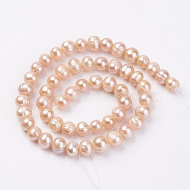 Natural Cultured Freshwater Pearl Beads Strands(PEAR-D187-36-01)-2