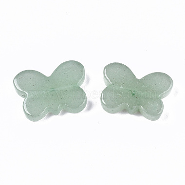 Perles vertes en aventurine naturelles(G-S366-068)-3