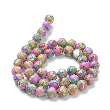 Natural Howlite Beads Strands(X-G-L575-02D)-3