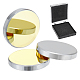 Silicon Gold-Plated Reflective Lens(AJEW-WH0248-391A)-1