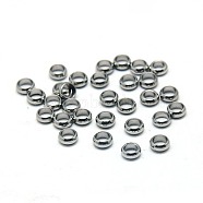 Stainless Steel Color, 5x2mm(STAS-E038-5)