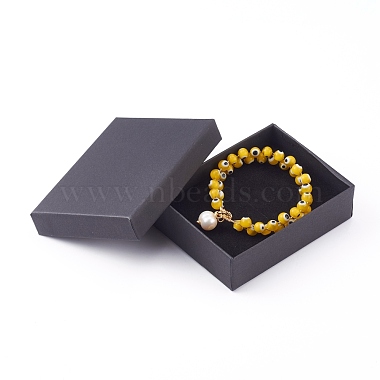 Natural Pearl Charm Bracelets(BJEW-JB05963)-4