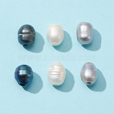 40Pcs 3 Colors Natural Cultured Freshwater Pearl Loose Beads(PEAR-FS0001-01)-3