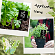 24pi&egrave;ce &eacute;tiquette de plante en acrylique(DIY-SP0006-50)-6