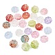 Transparent Handmade Lampwork Beads(LA-CBA3B34-03)-1