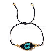 Bohemian Style Handmade Beaded Evil Eye Bracelet for Couples and Friends(RR7314-1)