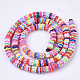 Handmade Polymer Clay Beads Strands(X-CLAY-R086-02)-1