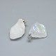 Electroplate Natural Crystal Pendants(G-S282-15A)-2