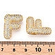 micro cuivres ouvrent pendentifs de zircons(KK-N254-06G-F)-3