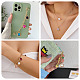10Pcs UV Plating Alloy Pendants(ALRI-TADJ0001-05)-6