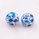 Spray Painted Resin Beads(GLAA-F049-A)-3