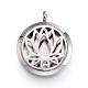 316 Surgical Stainless Steel Diffuser Locket Pendants(STAS-P102-065)-1