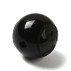 Natural Obsidian Round Beads(G-M406-01A)-2