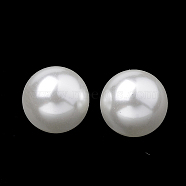 Eco-Friendly Glass Pearl Beads, High Luster, Grade A, No Hole/Undrilled Round, White, 5mm(GLAA-S172-5mm-01A)