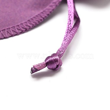 Bolsos de terciopelo bolsas de joyería con cordón(TP-O002-C-02)-2