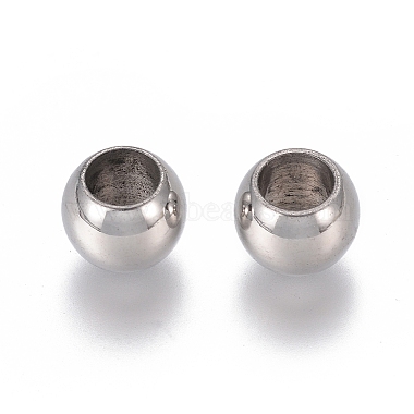 Smooth 201 Stainless Steel Beads(STAS-Q149)-2
