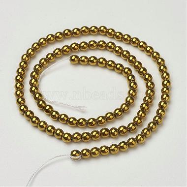 Non-Magnetic Synthetic Hematite Beads Strands(G-D010-2)-3