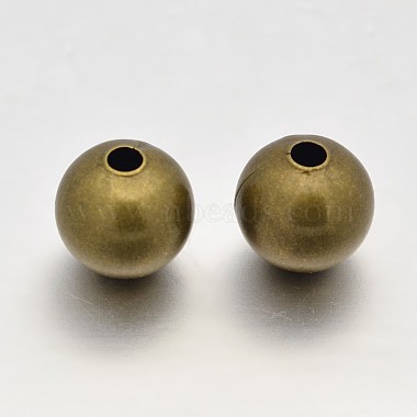 Brass Beads(X-ECR8MM-AB-NF)-2