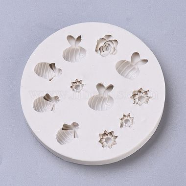 Moules en silicone bricolage abeille et fleur(DIY-K025-11)-2