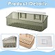 Rectangle Acrylic Wall Mounted Holders for Bathroom(AJEW-FZC0003-02A)-2