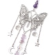 Alloy Butterfly Pendant Decorations(HJEW-TA00238)-4