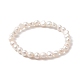 Natural Pearl Beaded Stretch Bracelets(BJEW-JB10015)-1