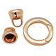 Brass Spring Gate Rings(KK-A001-G-1)-2