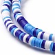 Handmade Polymer Clay Beads Strands(CLAY-R089-3mm-001)-4