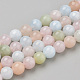 Chapelets de perles en morganite naturelle(X-G-Q961-08-6mm)-1