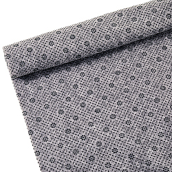 Plum Blossom Pattern Non-woven Polyester Anti-Skid Fabrics, for DIY for Rug and Car Seat Cushion, Pet Nest, Gray, 200x200cm(DIY-WH0304-945C)