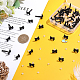 42Pcs Alloy Stud Earrings Findings(EJEW-ME0001-25)-5