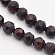 Natural Bloodstone Beads Strands(G-E302-086-4mm)-1
