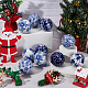 10Pcs Floral Printed Porcelain Beads(PORC-UN0001-06)-2